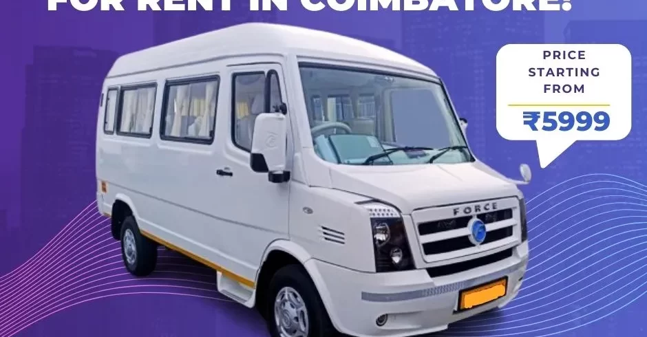 Tempo Traveller Rental In Coimbatore