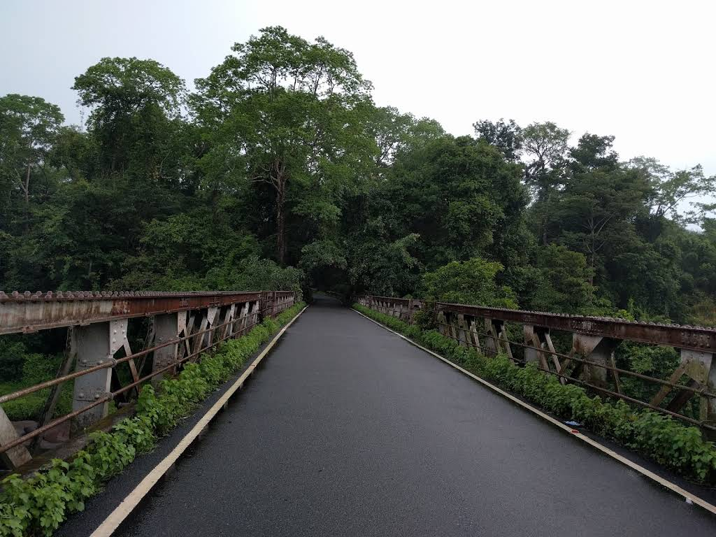 Vazhachal Waterfalls Bridge